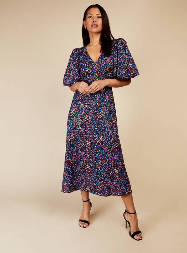 LITTLE MISTRESS Animal Print Midaxi 16
